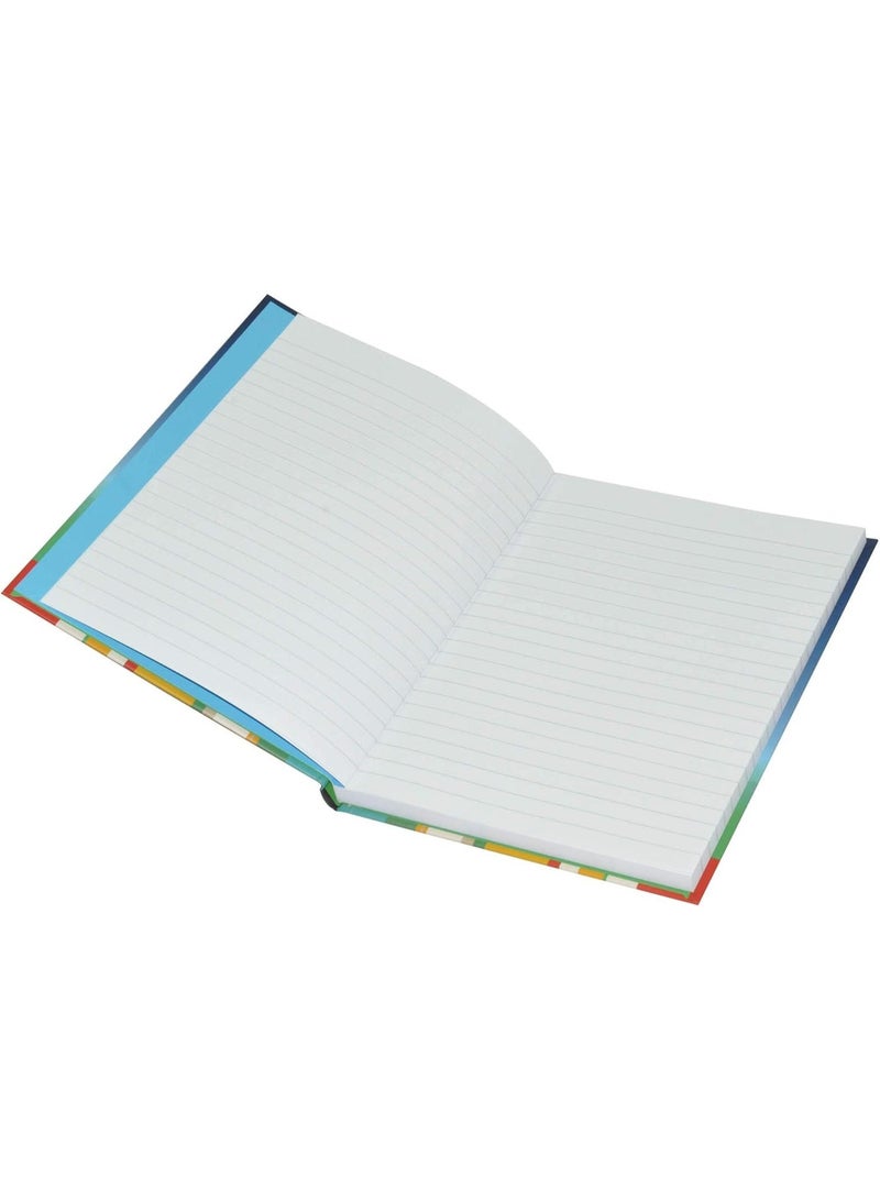 FIS 5-Piece Light Hard Cover Notebook, Single Ruled, (100 Sheets), A5 Size - LINBA51608 - Image 3